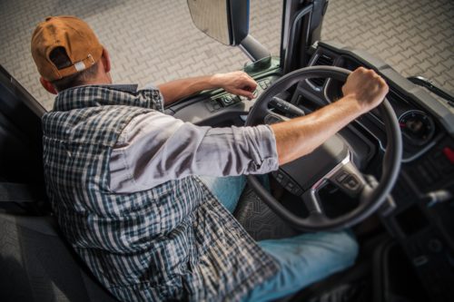 new truck driver getting his CDL