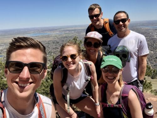 Team verblio hike April 2021