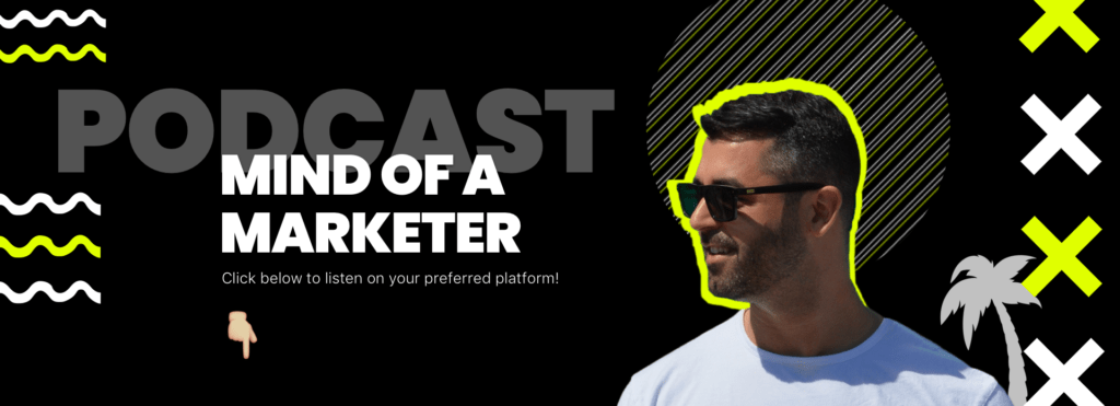 mind of a marketer podcast banner